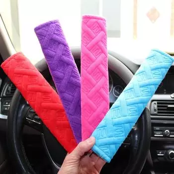 Удобный чехол для ремня безопасности автомобиля, регулируемый протектор ремня безопасности, наплечная накладка на ремень безопасности для грузовика кофейный