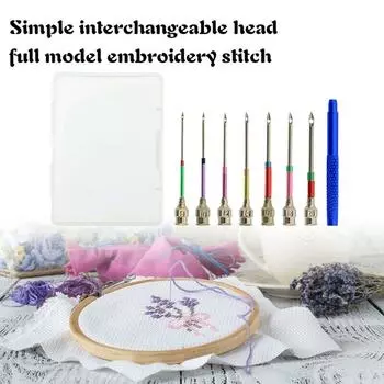 Удобный DIY шитье, вязание, швейные аксессуары, нитевдеватель, игла, ткацкий инструмент, ручка для вышивания