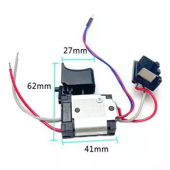 Удобный для пользователя триггерный переключатель для аккумуляторных электрических дрелей