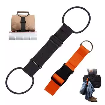 Удобный дорожный ремень для фиксации сумки, фиксирующий эластичный ремень для чемодана, предотвращает его от Удобный для бизнеса Зарубежные товары, ремень, ремень,