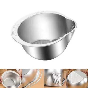 Удобный дуршлаг для мойки риса — незаменимый кухонный гаджет для чистки овощей и Aureate