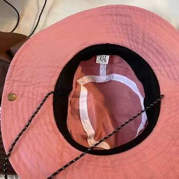 Удобный гаджет Шляпа Женская Вышивка Букв Уличная Альпийская Кепка Альпинизм Кемпинг Защита от Солнца Солнцезащитная Новая Весна и Лето Западный Деним Pink Adjustable