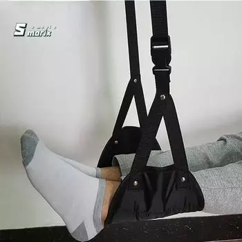 Удобный гамак-вешалка для подставки для ног в самолете, сделанный с ногой из пены с эффектом памяти премиум-класса