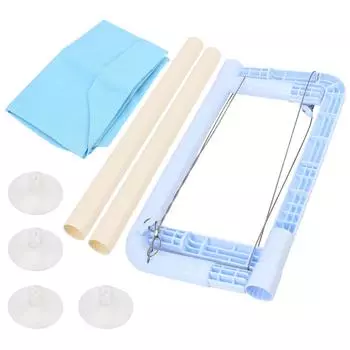 Удобный и прочный для кошек, выдерживающий вес 17,5 кг, подвесной гамак для кошек, кровать-гамак для домашних животных с ковриком, полкой, сиденьем Blue Hanging Beds