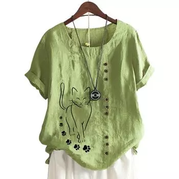 Удобный и шикарный женский повседневный топ в 11 цветовых вариантах с акцентами на пуговицах S озеро синий