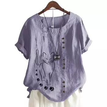 Удобный и шикарный женский повседневный топ в 11 цветовых вариантах с акцентами на пуговицах S озеро синий