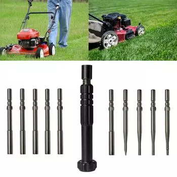 Удобный инструмент для регулировки карбюраторов для триммера струн и обслуживания листьев. Оптимизирует мощность и эффективность. Точные настройки.