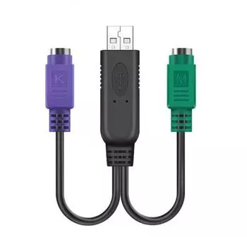 Удобный кабель-переходник для клавиатуры и мыши с защитой от помех, портативный USB-удлинитель 20cm