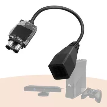 Удобный кабель-переходник, шнур питания для XBOX 360 Thick Machine к консоли для XBOX 360E/360 Slim/XBOX ONE E