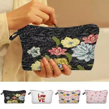 Удобный клатч с принтом, прочный, маленький C