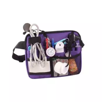 Удобный кронштейн для ремня медсестры с инструментами для медицинских принадлежностей и пряжкой, удобный для ношения черного цвета розовый