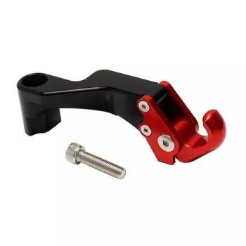 Удобный крючок для шлема мотоцикла из алюминиевого цинкового сплава, крючок для переноски шлема, модифицированное зеркало заднего вида