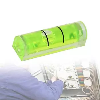 Удобный квадратный пузырьковый уровень. Удобный и надежный измерительный прибор. Простой в использовании инструмент для ночного использования. 1 шт./10 шт. 1PC