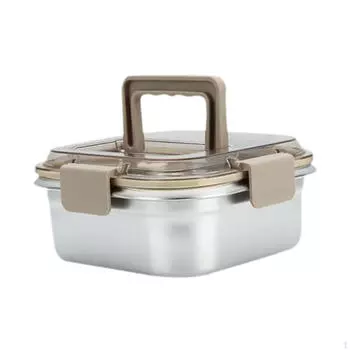 Удобный ланч-бокс, стильный чехол для хранения фруктов, дизайн с защитой от протечек 1600ML