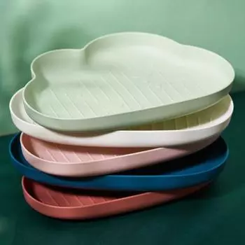 Удобный многоразовый новый прочный лоток для конфет в современном стиле для кухонного лотка для фруктов зелёный