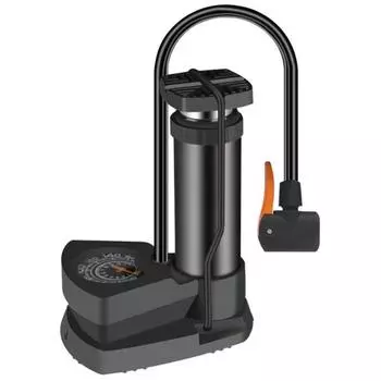 Удобный насос для подкачки шин, стабильное базовое накачивание под высоким давлением красный