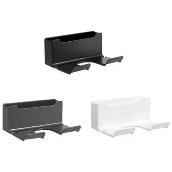 Удобный настенный фен для волос, подставка для фена, удобное место для хранения в ванной, кронштейн для вентилятора, фен для волос, дропшиппинг чёрный