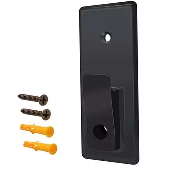 Удобный настенный крючок-вешалка, пластиковый вакуумный кронштейн с ABS-текстурой, подходит для различных моделей пылесосов