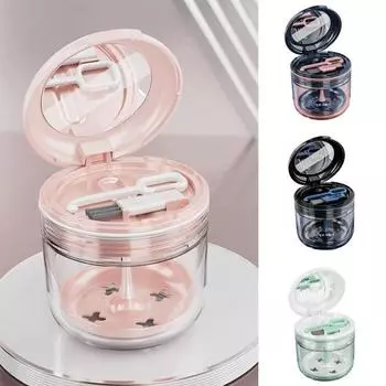 Удобный очиститель брекетов. Простое управление. Прозрачная чистка. чёрный