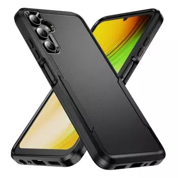 Удобный прочный чехол для Samsung Galaxy S24 Ultra S23 FE S22 S21 S20 Plus A15 A55 A35 A54 A14 A53 A05S, аксессуары для телефонов for Galaxy S24 чёрный