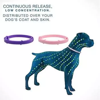 Удобный, прочный, легкий ошейник для кошек с регулируемой пряжкой, защита от комаров на все времена года Cat чёрный