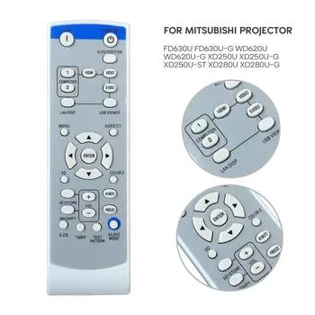 Удобный пульт дистанционного управления, совместимый с XD250REM XD250U XD250U-G XD250U-ST Несколько моделей проекторов, длительное использование