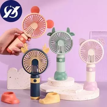 Удобный рабочий стол, длинная батарея вентилятора 250 мАч в режиме ожидания, сохраняет прохладу C арбуз красный