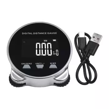 Удобный роликовый дальномер с диапазоном измерения 200 м и цифровым дисплеем