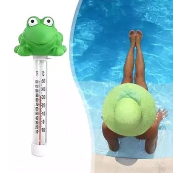 Удобный термометр для бассейна. Точное измерение температуры воды. Удобный термометр для бассейна. Четкий дисплей. C
