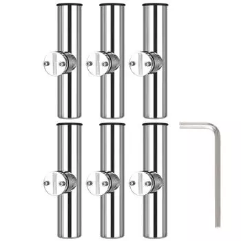 удобный Удилище нержавеющее зеркало удилище для лодки бесступенчатый угол угол для удилища для лодки удочка удилище рыбалка из [Супер набор] держатель, сталь, отделка, держатель,