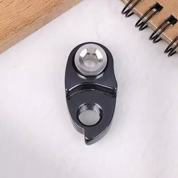 Удобный удлинитель заднего переключателя передач для велосипеда, удлинитель алюминиевой рамы для шоссейного велосипеда, спортивный удлинитель для заднего крючка серый