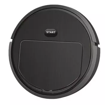 Удобный умный ультратонкий пылесос, бесшумная глубокая очистка чёрный