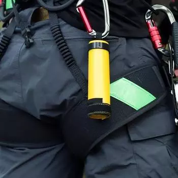 Удобный, устойчивый к истиранию, прочный, легкий, защитный чехол для каната для альпинистских работ, защита для альпинистских принадлежностей жёлтый