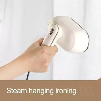 Удобный высокотемпературный складной ручной паровой утюг с кнопкой запуска Товары для дома