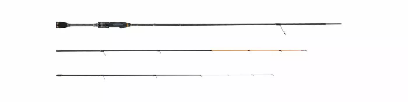 Удочка AbuGarcia Salty Style Quad Concept SStyle QUADC со сменным наконечником Ajing Rockfish Light Game SSQS-5102ULS/632LT чёрный