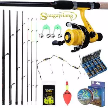 Удочка с рыболовный катушкой/ аксессуары для рыбалки 4000Reel Set