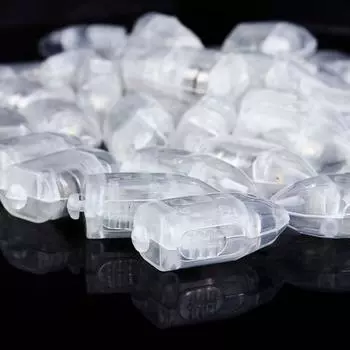 Удовольствие Праздник 10/50 Шт. Высокая Яркость Воздушный Шар Светодиодные Вспышки Лампы Декор Для Дня Рождения 50pcs