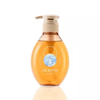 UEARTH Shampoo 300ml naturally lathers so you can adjust the push amount to get about 4 be used for 6 Yours lemon (moist & refreshing) [100% derived]