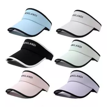 УФ-беговая пустая верхняя шляпа от солнца женская дорожная солнцезащитная шляпа из ледяного шелка мужская спортивная шляпа от солнца на открытом воздухе кепка M56-58cm чёрный