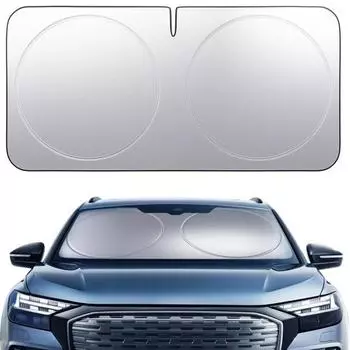 УФ-блок автомобильный козырек от солнца на лобовое стекло авто устойчивый к ультрафиолетовому излучению универсальная внутренняя защита подходит для автомобиля