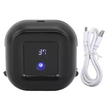 УФ-держатель для зубных щеток, настенный держатель для зубных щеток для ванной комнаты со встроенным датчиком Button Style