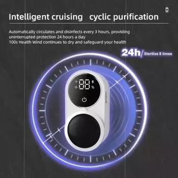 УФ-дезинфицирующее средство для зубных щеток с автоматическим датчиком, цифровым дисплеем, 2 слота, USB-зарядка, настенный держатель для зубных щеток для ванной комнаты, электрический очиститель для зубных щеток белый