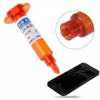 УФ-клей, 5 мл, популярный прозрачный клей LOCA, горячая распродажа для ремонта мобильных телефонов, жидкий оптический высококачественный инструмент для ремонта сотовых телефонов для сенсорного экрана tp-2500