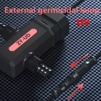 УФ-лампа для дезинфекции аквариума, лампа для стерилизации пруда для дайвинга, лампа для удаления водорослей, внешние аксессуары для аквариума 110V US