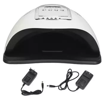 УФ-лампа для ногтей, быстрая сушка, высокая мощность, 66 шт., профессиональная полировка, маникюрная сушилка для ногтей 100 EU Plug