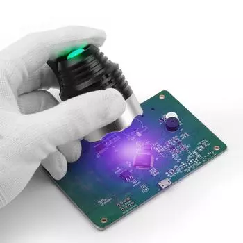 УФ-лампа для отверждения клея USB-зарядка светодиодная ультрафиолетовая зеленая масляная регулируемая лампа для отверждения для ремонта печатных плат мобильных телефонов iPhone