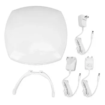 УФ-лампа солнечного света 10000Lx с регулировкой уровня яркости. Лампа солнечного света 2800k?Лампа дневного света 5700k UK Plug