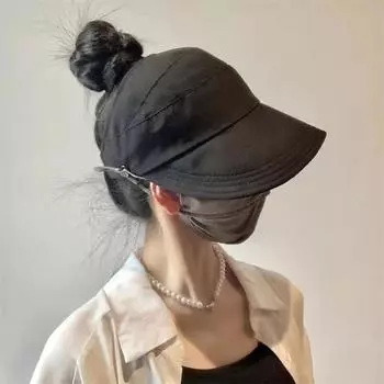 УФ пляжная шляпа с большими полями, женская шляпа от солнца, модная регулируемая складная шляпа на шнурке, женская быстросохнущая пляжная шапка
