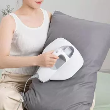 УФ-пылесос для кровати Ручной пылесос эффективно очищает кровати, подушки, диваны, ковры и тканевые поверхности A белый