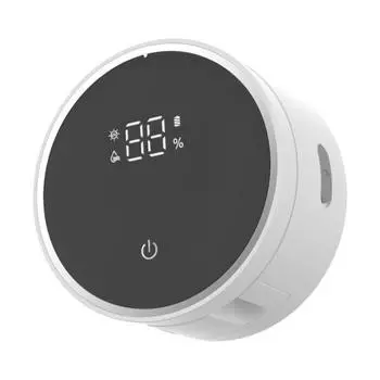 УФ Санитайзер для зубных щеток с автоматическим сенсорным открытием/закрытием крышки, светодиодным дисплеем, USB-перезарядкой, для ванной комнаты